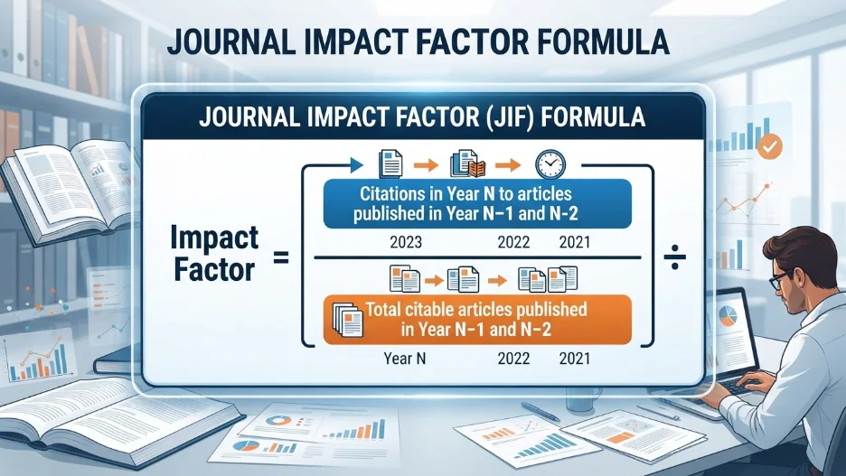 Journal Impact Factor Formula