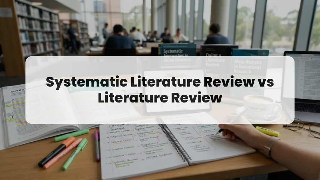 Systematic Literature Review vs Literature Review