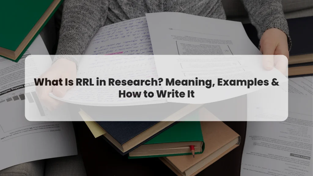 RRL in Research