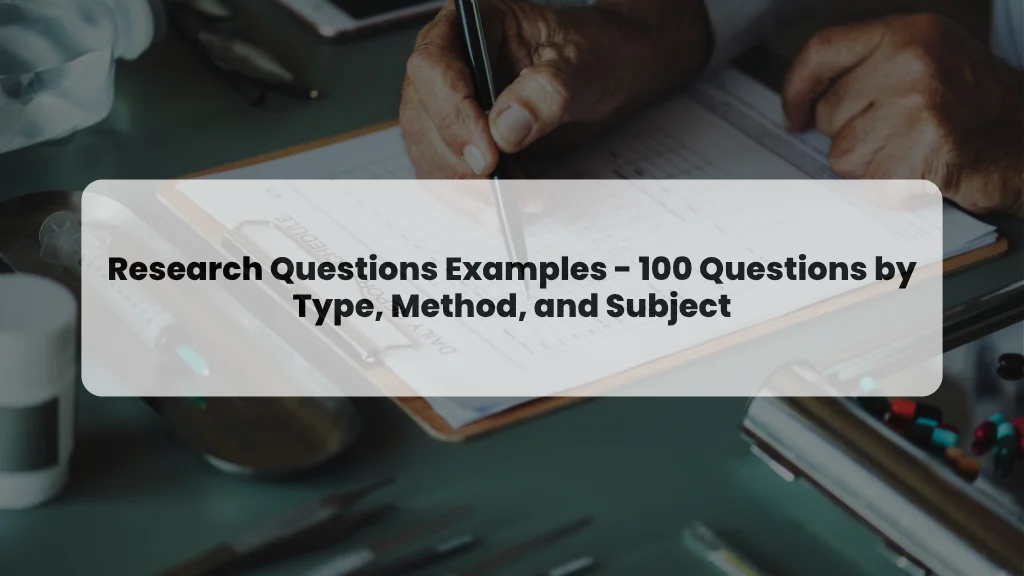 Research Question Examples