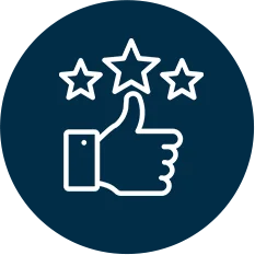 Customer satisfaction icon